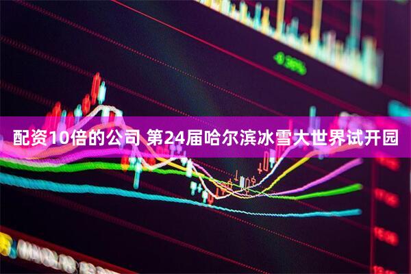 配资10倍的公司 第24届哈尔滨冰雪大世界试开园